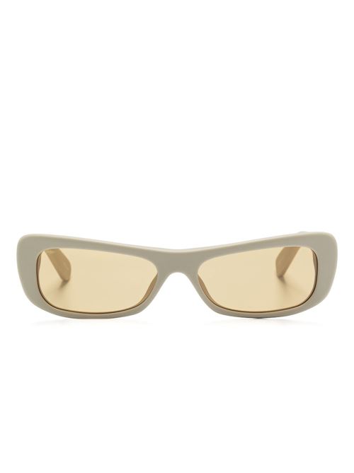 Capri Sunglasses LINDA FARROW X JACQUEMUS | JAC55C7SUNCAPRIBEIGESILVERAMBER